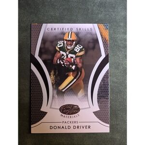 2007 Leaf Certified Materials - Certified Skills Donald Driver #CS-15 0128/1000